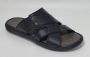 Hitman Schoenen Walking Heren Slippers voor Heren Licht Gewicht Heren Slippers met een Zacht Voetbed Zwart - Thumbnail 2