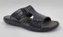 Hitman Schoenen Walking Heren Slippers voor Heren Licht Gewicht Heren Slippers met een Zacht Voetbed Zwart - Thumbnail 8