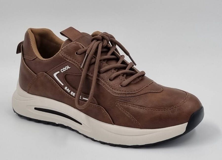 Hitman Schoenen Elong500 Heren Schoenen Heren Sneakers Lichtgewicht Heren Sneakers Klittenband Sluiting Donker Blauw