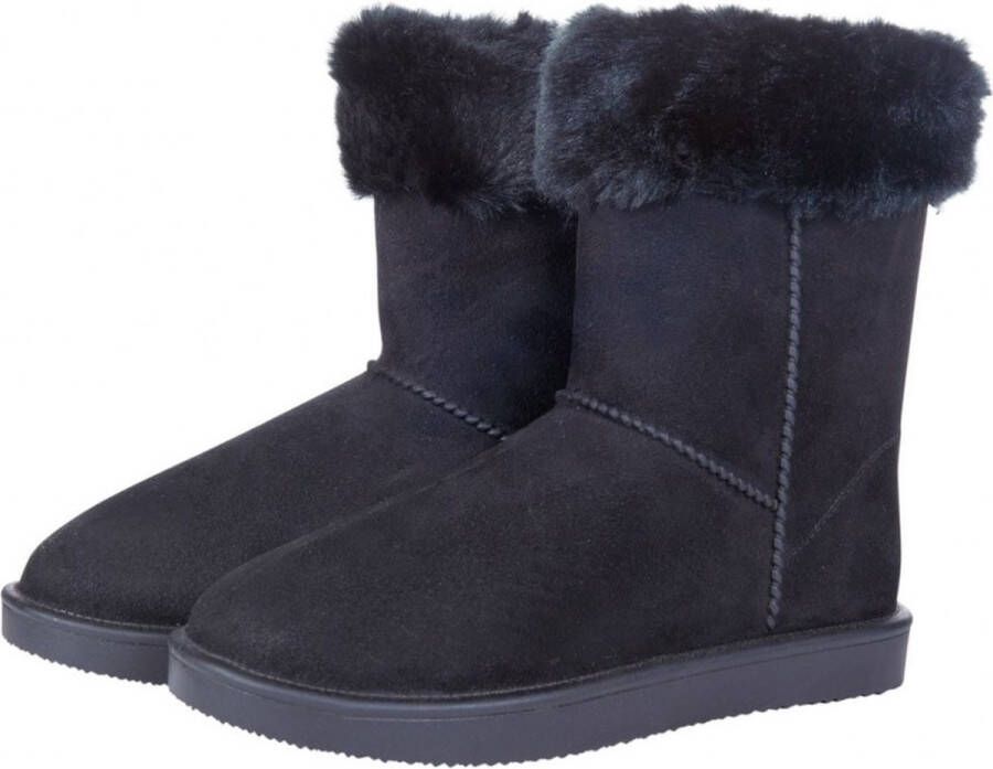 HKM all weather boots Davos Fur zwart maar