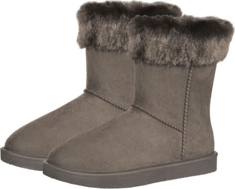 HKM Allweather laars Davos Fur waterproof taupe