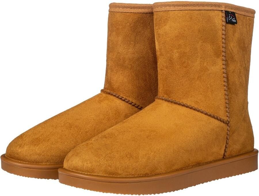 HKM ALLWEATHER LAARS DAVOS WATERPROOF Donkergeel