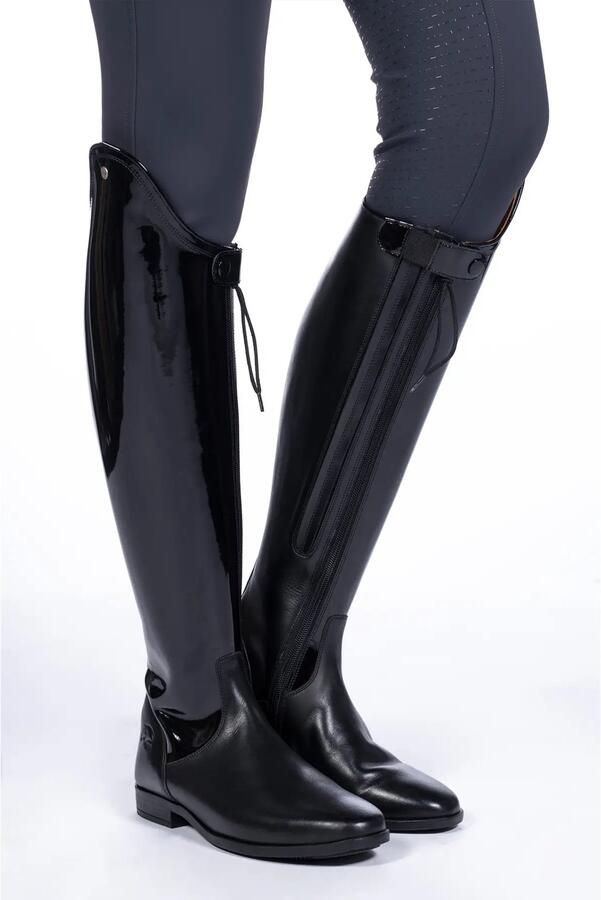 HKM Leren rijlaarzen voor dames Lynette Standard Length Width