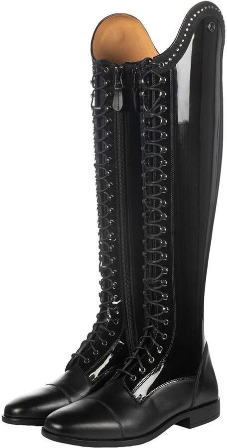 HKM RIJLAARS AMALFI LACK STANDAARD HOOGTE WIJDTE Zwart