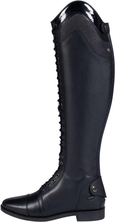 HKM Rijlaarzen Beatrice Black Long Narrow
