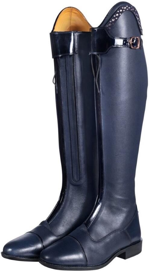 HKM Rijlaarzen Trinity Navy 39 Regular Wide