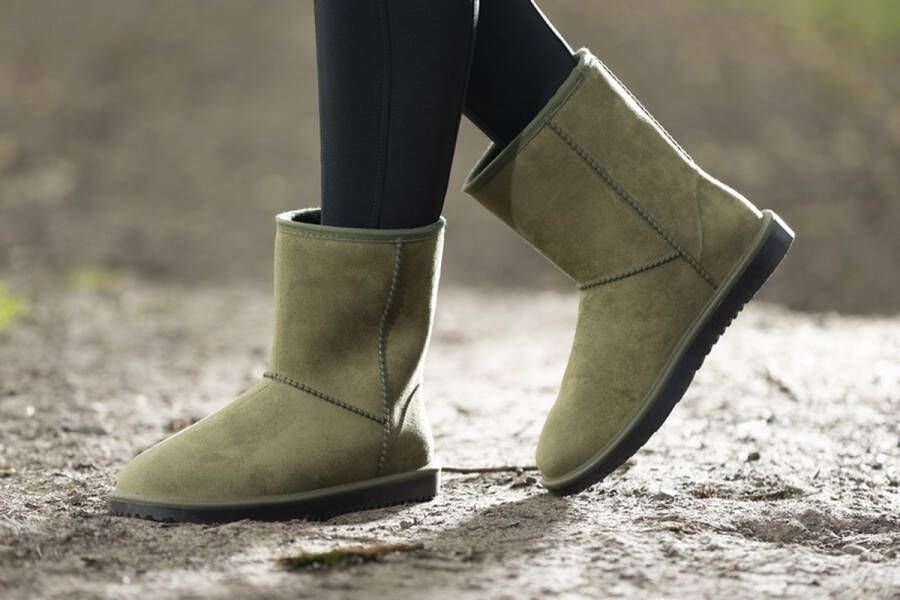 HKM sports HKM Allweatherlaars Davos waterdicht laarsje groen - Foto 3