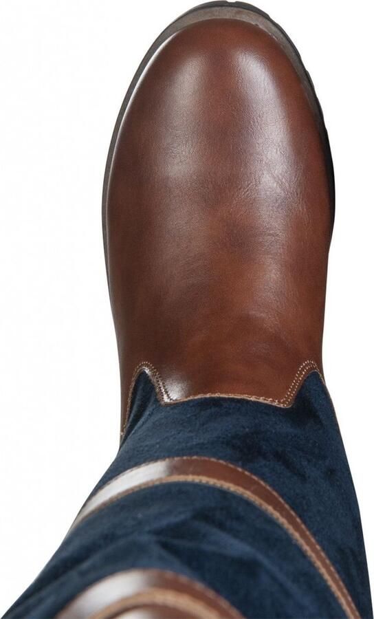 HKM sports HKM Winter Outdoor Boots Rijlaarzen -Meghan- Navy Bruin - Foto 5