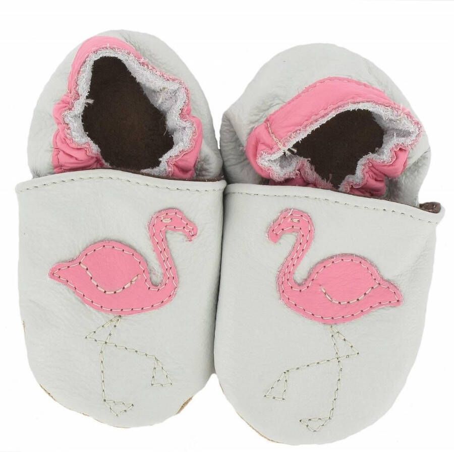 Hobea Babyslofjes Flamingo