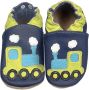 Hobea babyslofjes locomotief blauw - Thumbnail 1