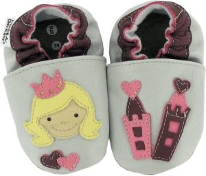 Hobea babyslofjes Prinzessin grau