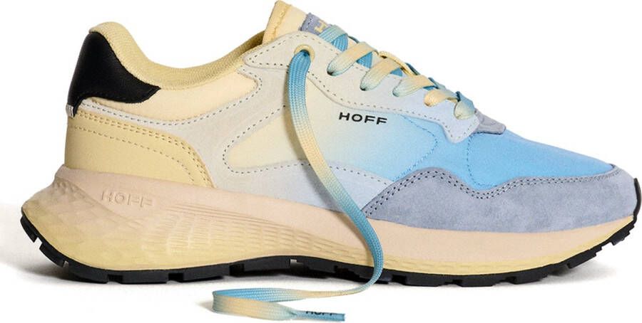 THE HOFF BRAND Lage Sneakers Dames Cartagena Maat: 40 Materiaal: Suède Kleur: Geel