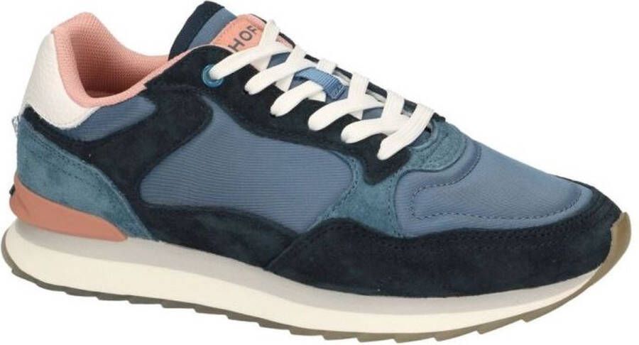 THE HOFF BRAND Lage Sneakers Dames Cork Maat: 37 Materiaal: Suède Kleur: Blauw - Foto 2