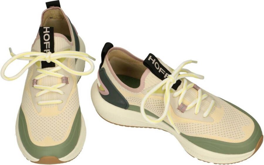 Hoff Trendy Leren Sneakers voor Dames Meerkleurig Dames