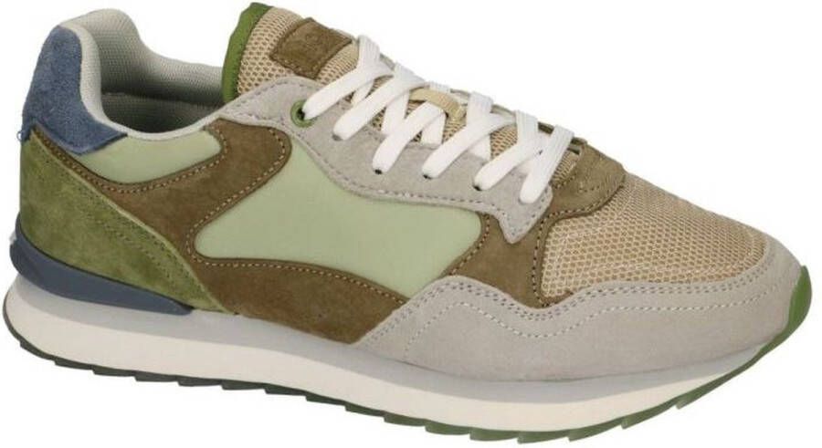 Hoff -Heren groen olijf sneakers