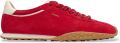 HOFF Sneakers van echt leer met logodetail model 'Bridge' - Rood