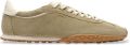 HOFF Sneakers van echt leer met logodetail model 'Bridge' - Lichtgroen