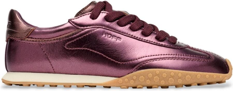 Hoff Bridge Metallics Lila Leren Sneakers