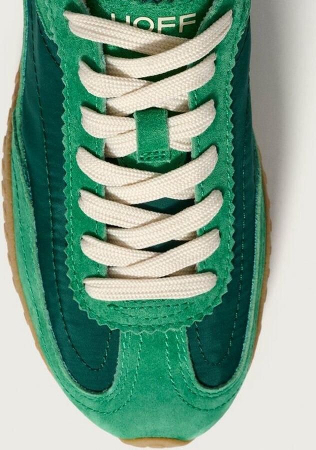 Hoff Bridge MKII Green sneaker unisex casual sneaker met grip zool