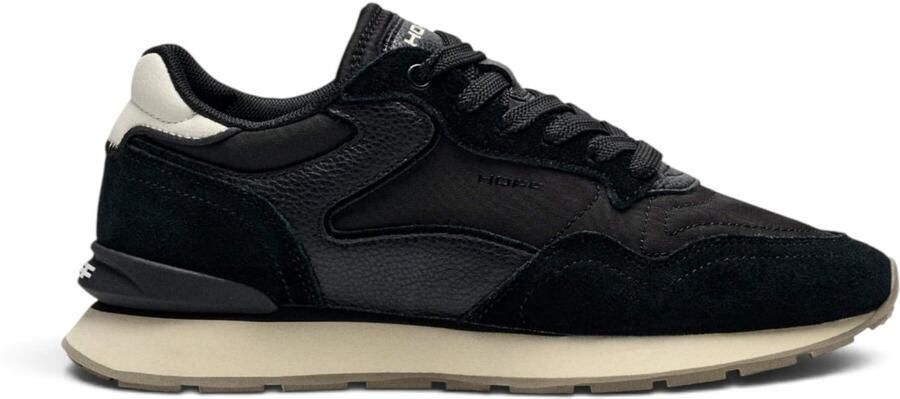 HOFF Sneakers van leermix met logodetail model 'City'