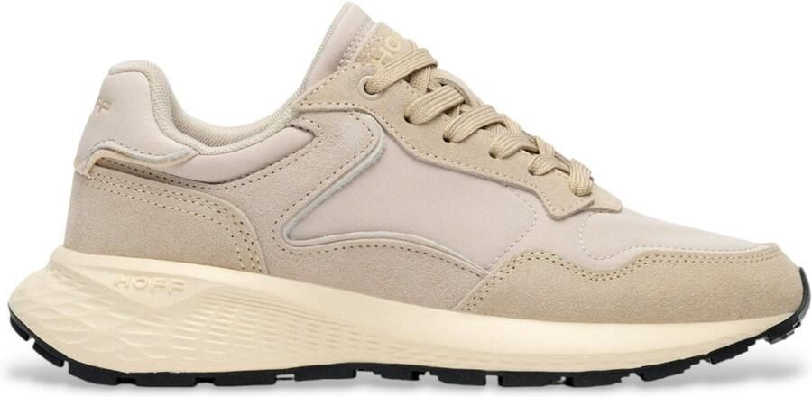 Hoff City Mkii beige leren sneakers
