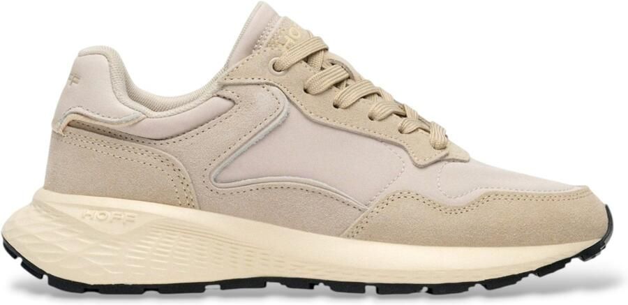 Hoff City Mkii beige leren sneakers