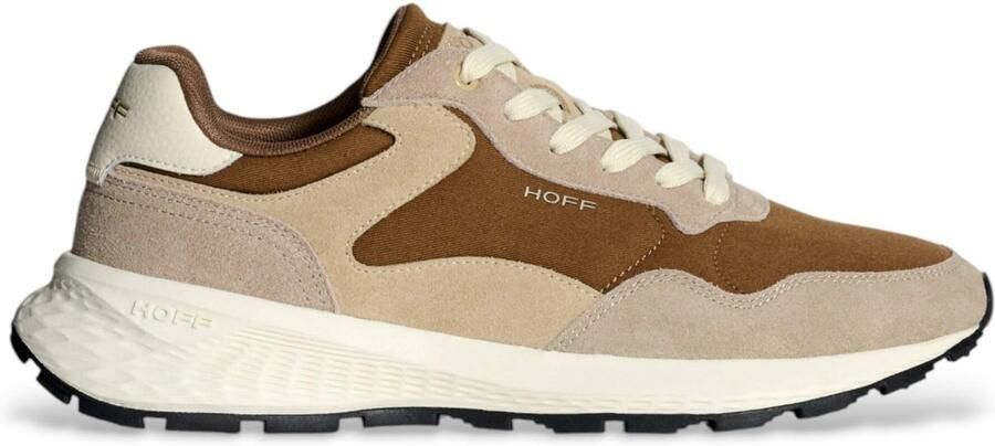 Hoff City Mkii Beige leren sportschoenen