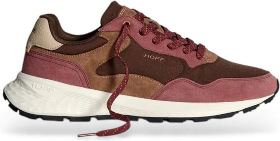 Hoff City Mkii bordeauxrode leren schoenen