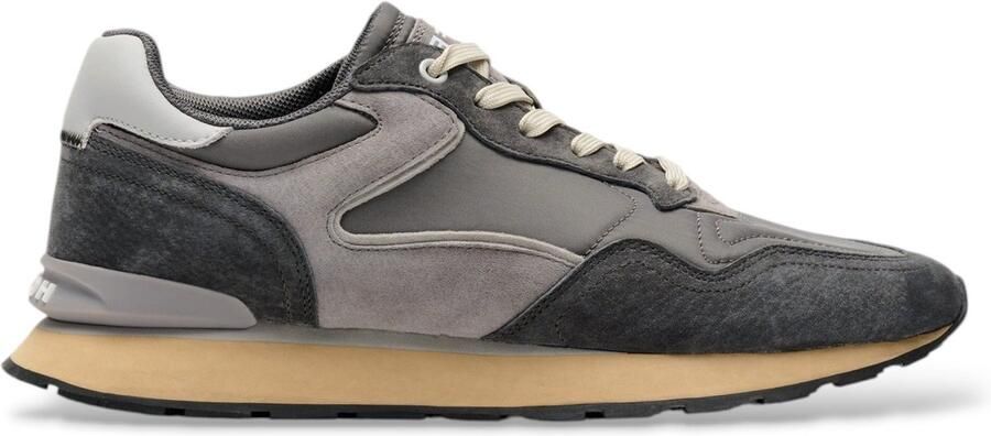 HOFF Sneakers van leermix met logodetail model 'City'