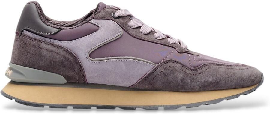 Hoff City Retro Lila Leren Sneakers