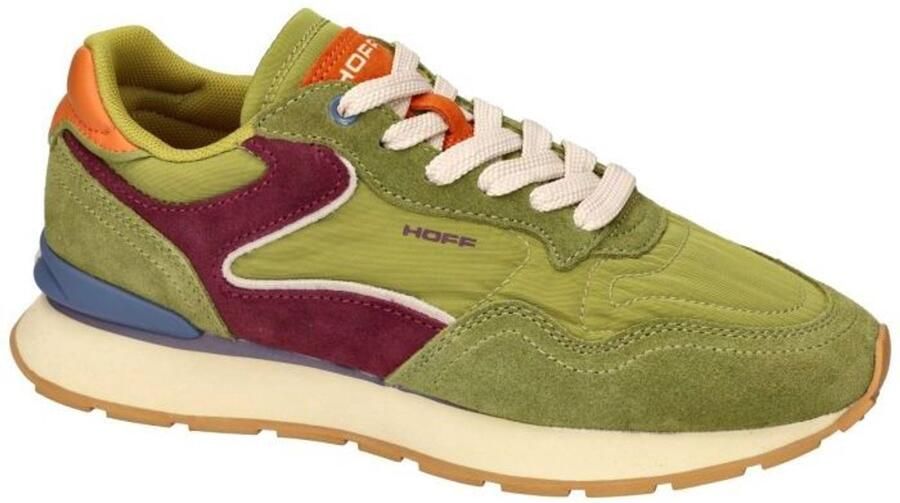 HOFF Sneakers van leermix met logodetail model 'City'