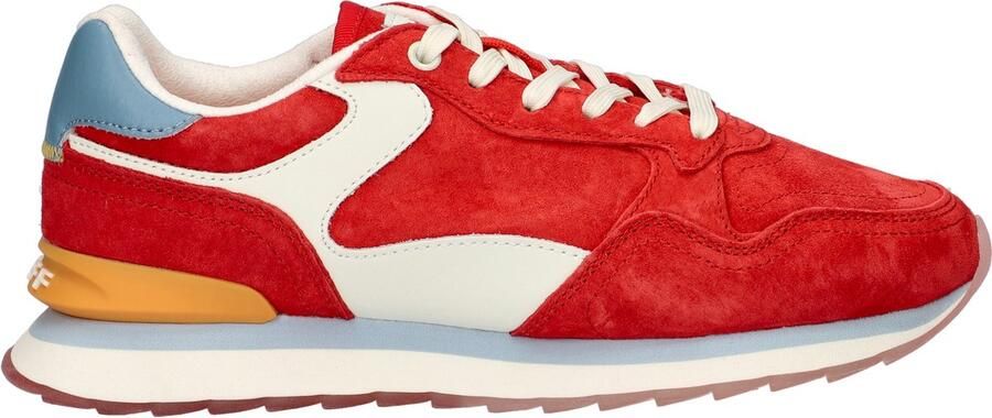 HOFF City full leather suède sneakers rood