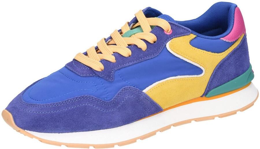 Hoff heren veterschoenen blauw