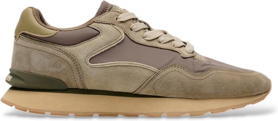 HOFF Sneakers van leermix met logodetail model 'City'