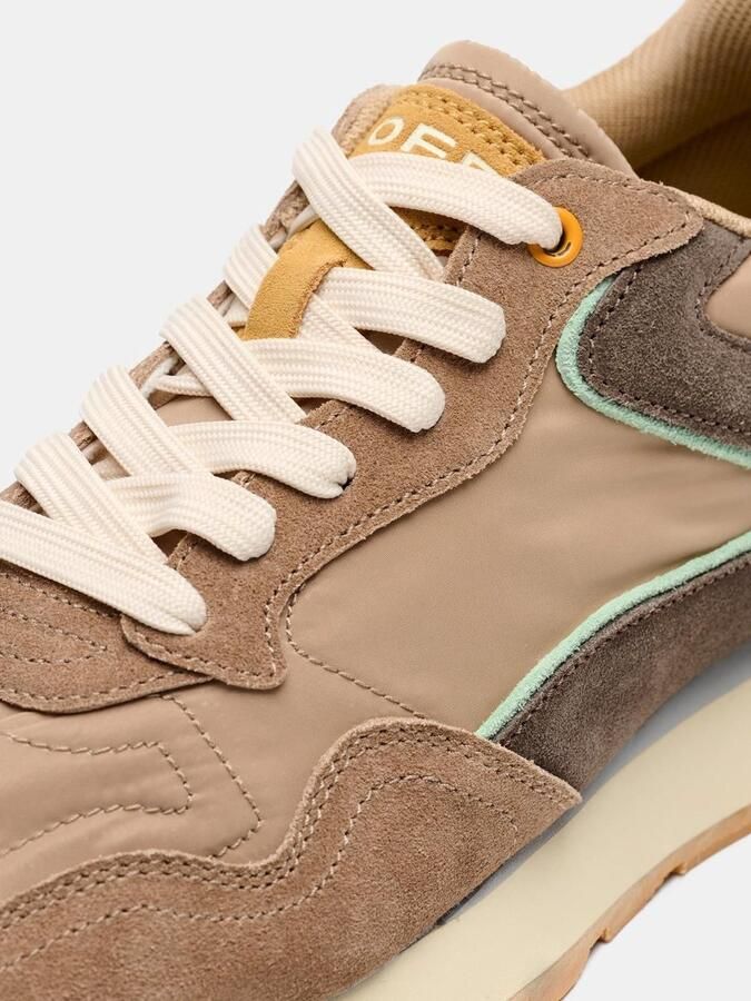 HOFF Sneakers van leermix met logodetail model 'City' - Foto 4