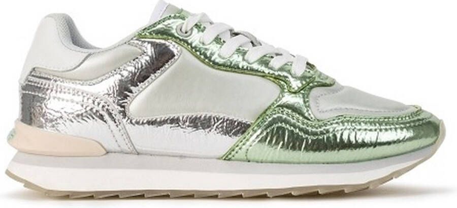 Hoff Iron groen metallic dames sneakers