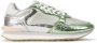 The HOFF Brand Iron metallic zilver groen Textiel Lage sneakers Dames - Thumbnail 1