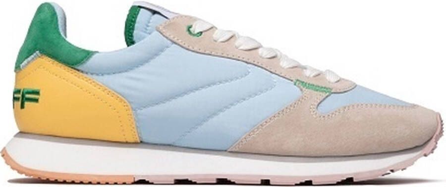 THE HOFF BRAND Lage Sneakers Dames Larisa Track Maat: 37 Materiaal: Suède Kleur: Blauw