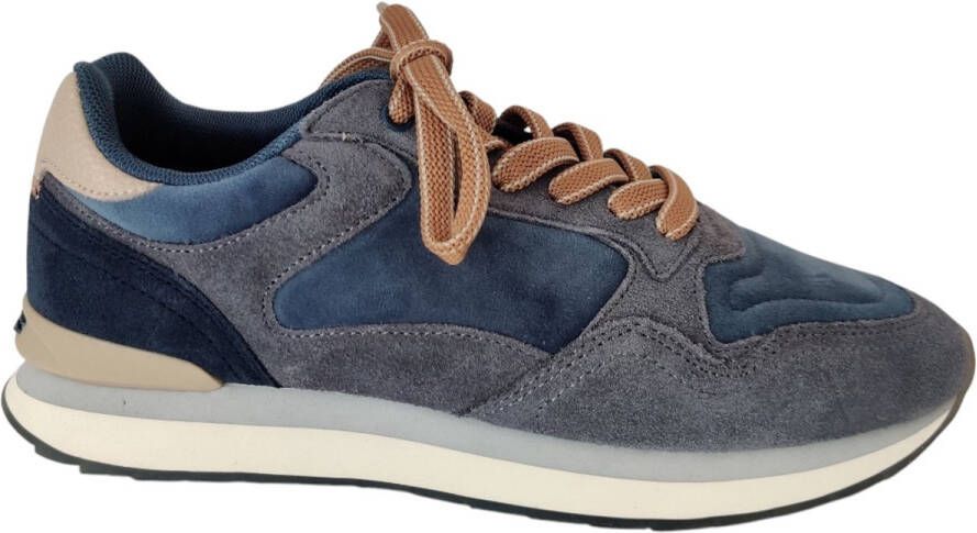 THE HOFF BRAND Lage Sneakers Dames Miami Maat: 41 Materiaal: Suède Kleur: Blauw - Foto 3