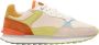 Hoff Beige Stoffen Sneakers met Multikleurige Accenten Beige Dames - Thumbnail 1