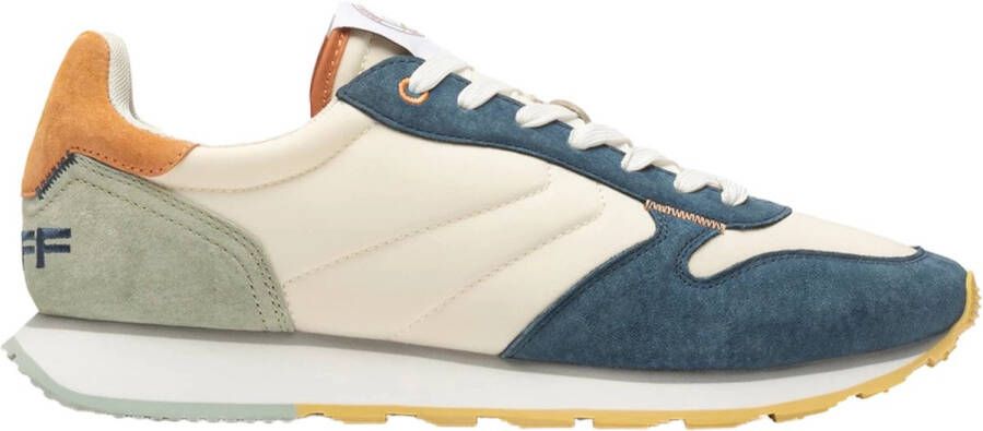 Hoff Blauw Beige Sportieve Sneaker Multicolor Heren