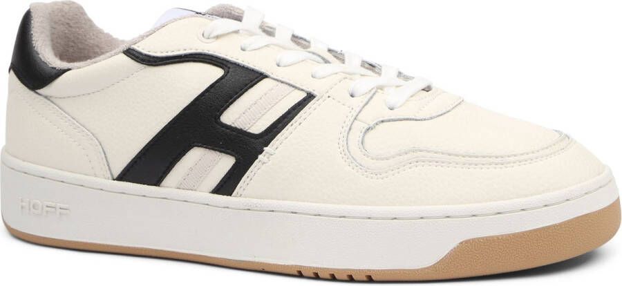 Hoff Stijlvolle Leren Sneakers voor Mannen White Heren