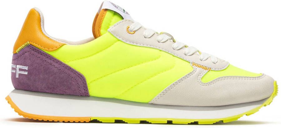 THE HOFF BRAND Lage Sneakers Dames Tegea Track Maat: 37 Materiaal: Textiel Kleur: Geel