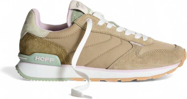Hoff Xanthos Bruin Leren Sneakers