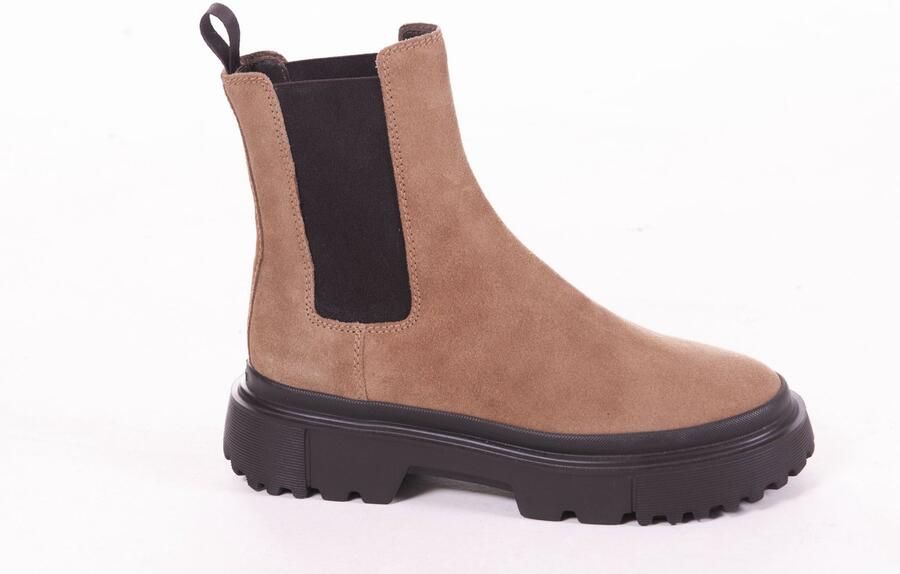 Hogan Enkellaars Camel