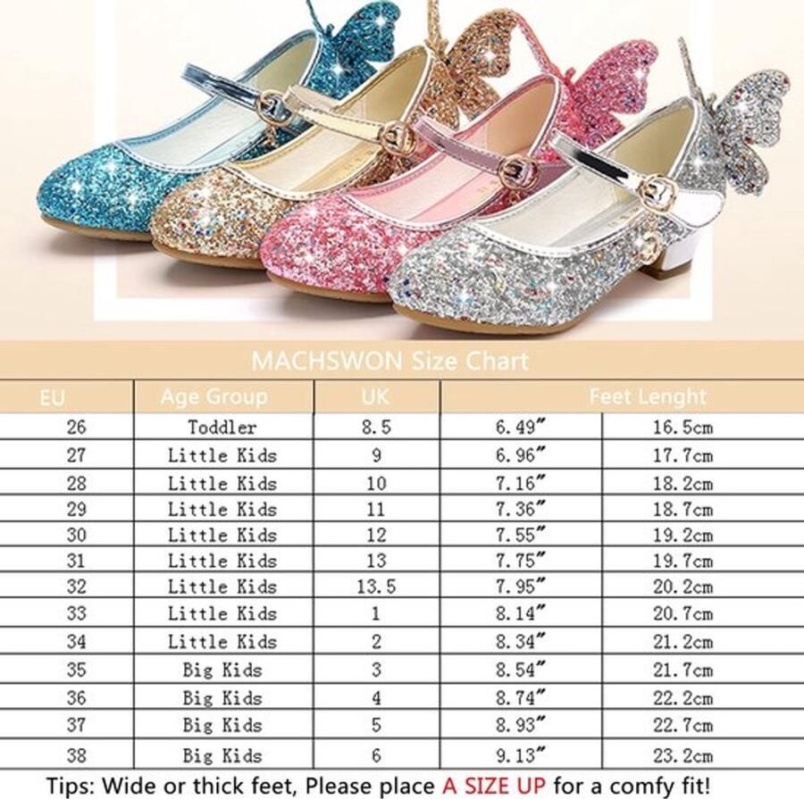 Hoge Hak Schoenen Mary Jane Elegant en Sprankelend Voor Kinderen Bruiloft