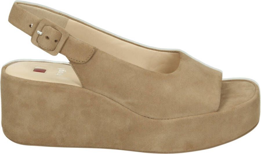 Hogl 102512~~~~~~~~~~~~~~~~~~~~~~~~ Sandalen met hak Wit beige