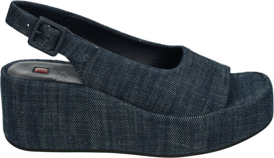 Hogl 102518~~~~~~~~~~~~~~~~~~~~~~~~ Sandalen met hak Blauw