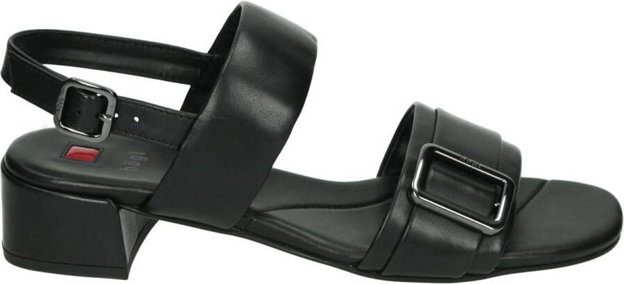 Hogl 102640~~~~~~~~~~~~~~~~~~~~~~~~ Sandalen met hakDames Sandalen Zwart