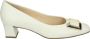 Hogl 104020 Volwassenen Pumps Wit beige - Thumbnail 1